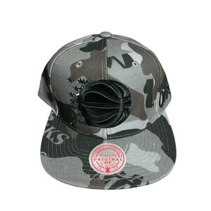 NBA TONAL CAMO SNAPBACK Orlando Magic Hat Mitchell & Ness Black/ Gray